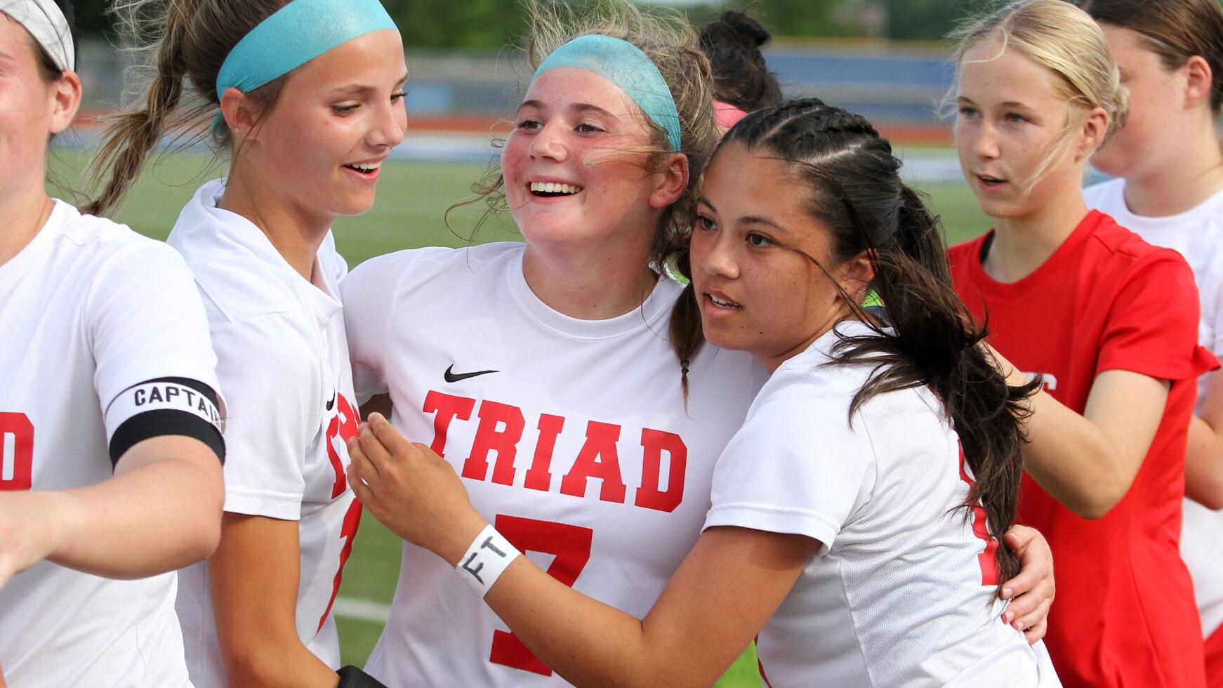 London Looby continues red-hot roll to lead Triad past Waterloo for sectional title